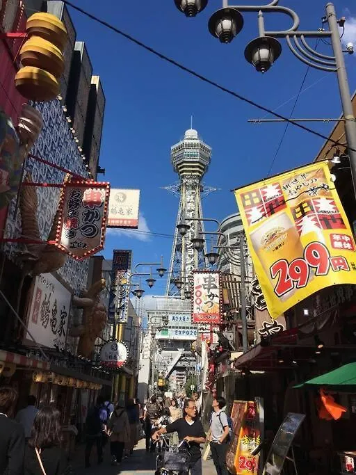 花跡民宿二号馆独栋整租！市中心 ! 4分钟到难波日本桥！通天阁,天王寺步行圈 Osaka Japan